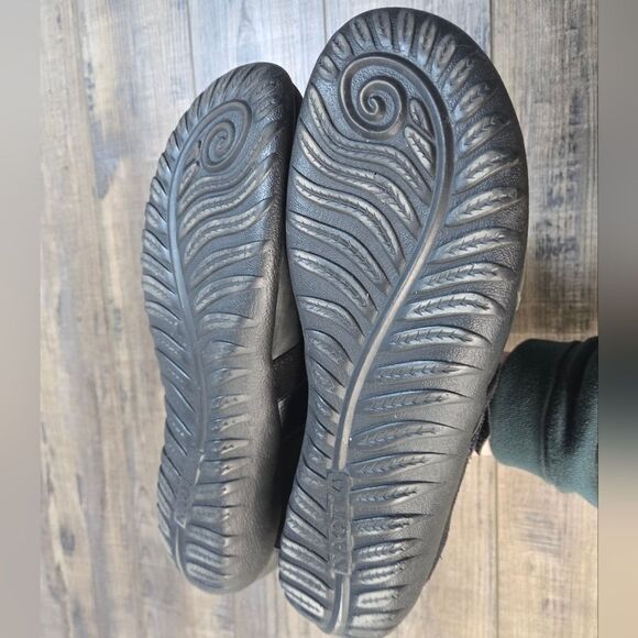 Naot Tane Comfort Shoes Monk loafers in sleek black Womens Size 10 41 - Picture 4 of 8